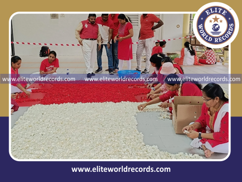 Largest National Flag Made of Flowers