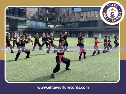 Longest Wushu Relay by a Team